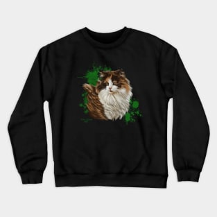 Calico Cat Crewneck Sweatshirt